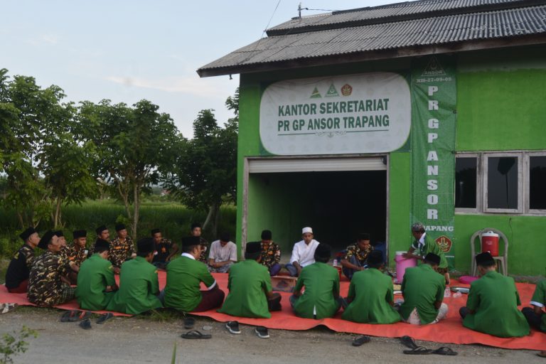 Pererat Silaturahmi di Bulan Suci, PR GP Ansor Trapang Gelar Buka Puasa Bersama