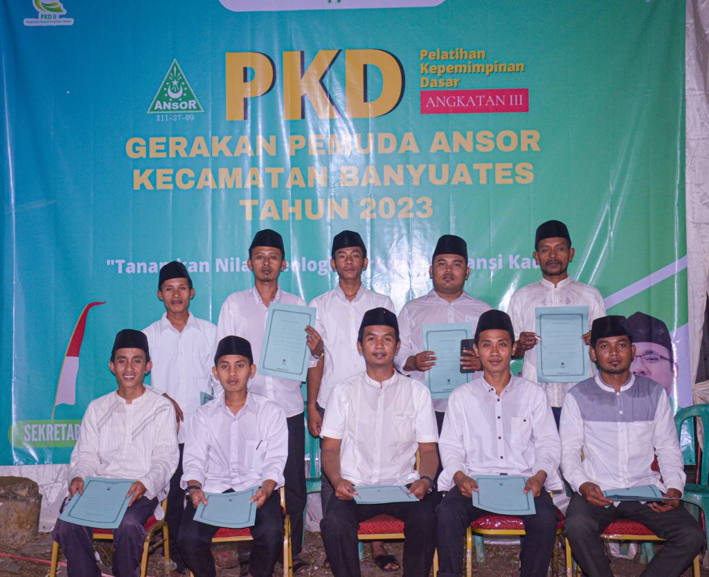 PR GP Ansor Trapang Aktif Berpartisipasi dalam PKD III PAC GP Ansor Banyuates