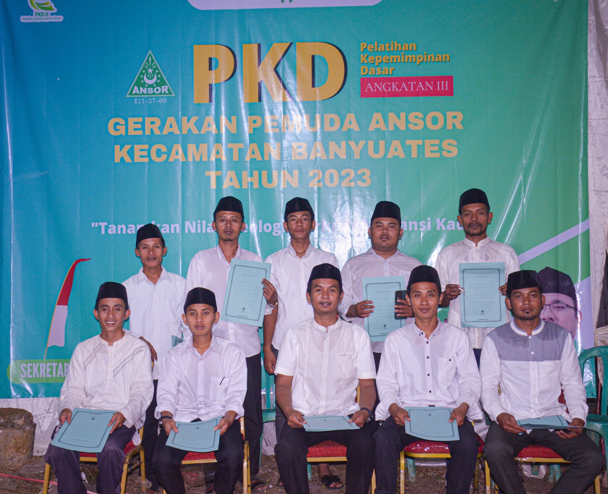 PR GP Ansor Trapang Aktif Berpartisipasi dalam PKD III PAC GP Ansor Banyuates