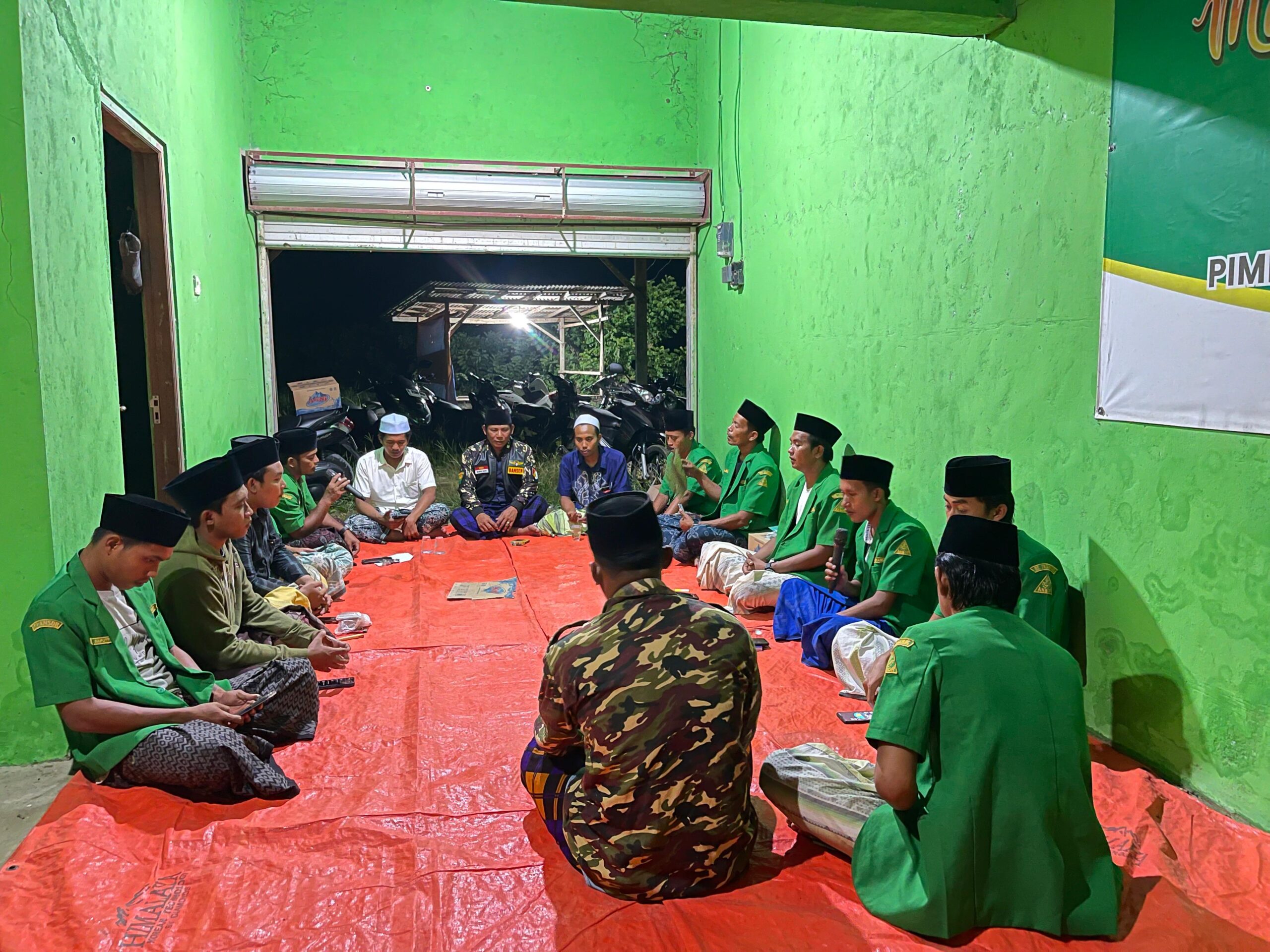 Istiqomah dalam Kebersamaan: Rijalul Ansor PR GP Ansor Trapang Gelar Rutinan Penuh Khidmah