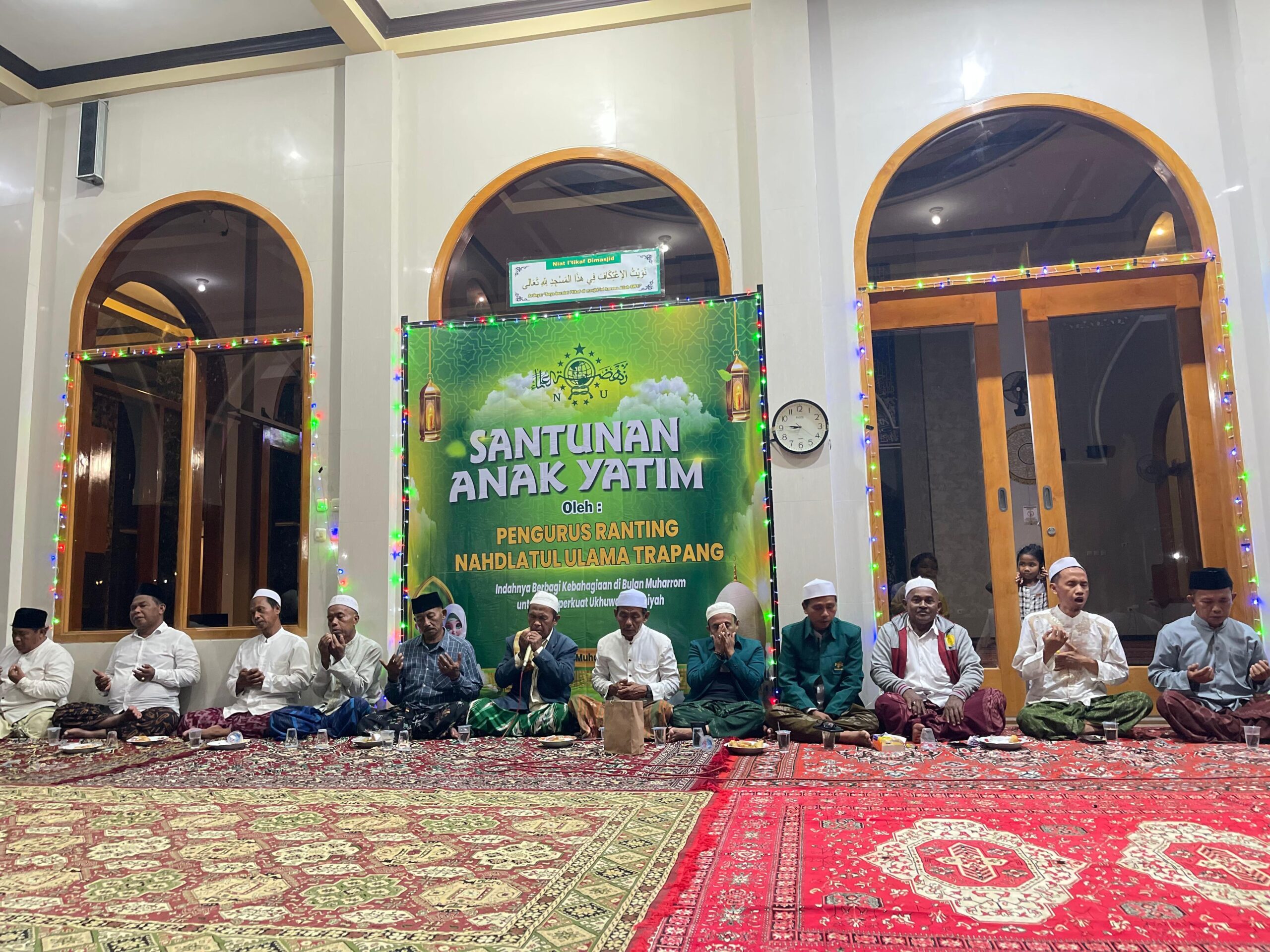 Santunan Anak Yatim Desa Trapang pada 10 Muharram 1447 H: Kolaborasi NU dan Remas di Trapang