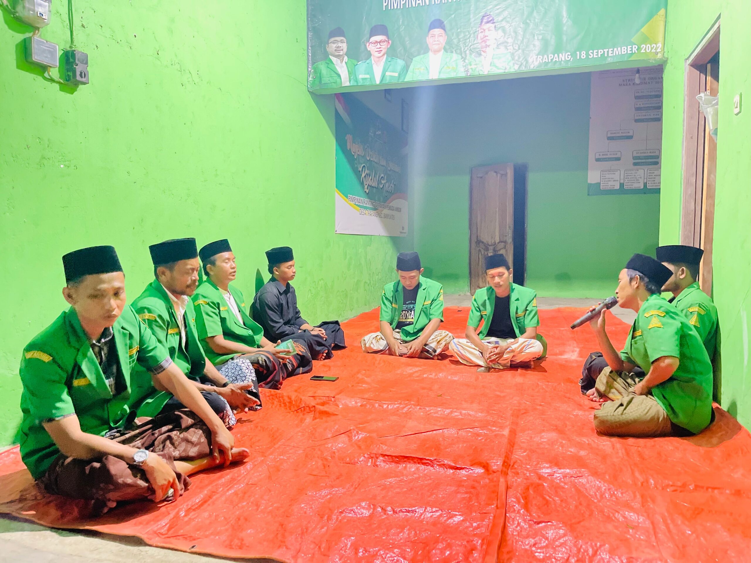 PR GP Ansor Trapang Gelar Majelis Dzikir & Sholawat Rutin Rijalul Ansor dengan Penuh Khidmah