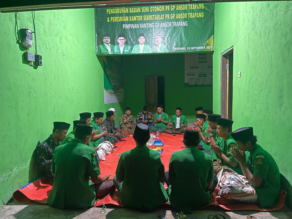 Khidmat dan Penuh Berkah, Ansor Trapang Peringati Maulid Nabi Muhammad SAW 1447 H