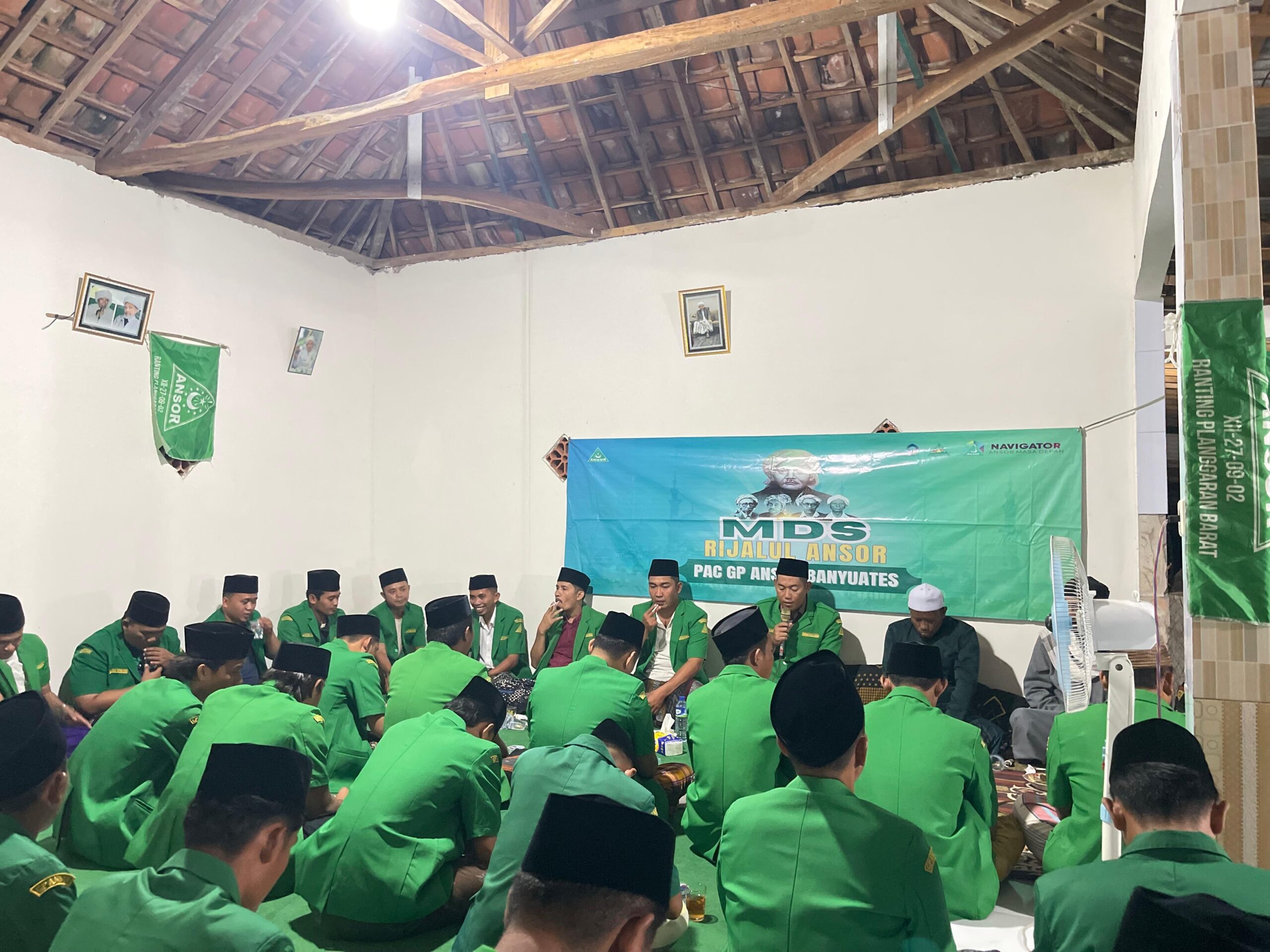 Rutinan Rijalul Ansor di Pelanggaran Barat, Lora Muktamar Ajak Kader Terus Berkhidmah untuk NU