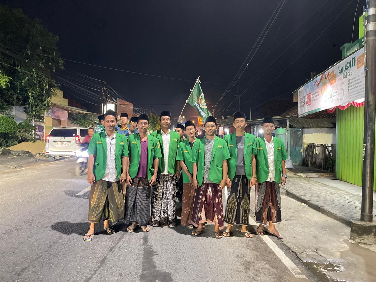 Semangat Tanpa Batas, Ansor Trapang Hadir di Malam Puncak Hari Santri 2025