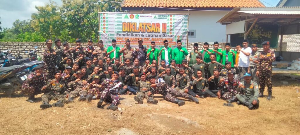 Diklatsar II PAC GP Ansor Banyuates: Mewujudkan Kader Disiplin, Bertanggung Jawab, dan Berintegritas