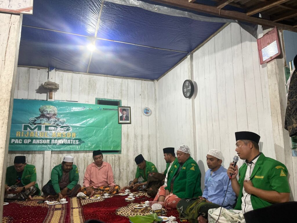 PAC GP Ansor Banyuates Teguhkan Komitmen Kader melalui Kegiatan Rutin Rijalul Ansor