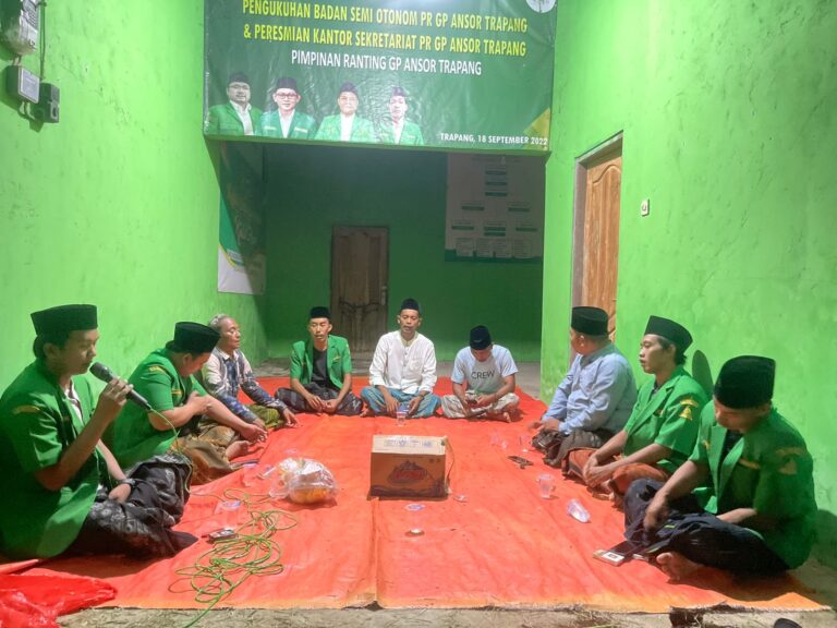 Istiqomah Menjaga Tradisi, PR GP Ansor Trapang Kembali Gelar MDS Rijalul Ansor