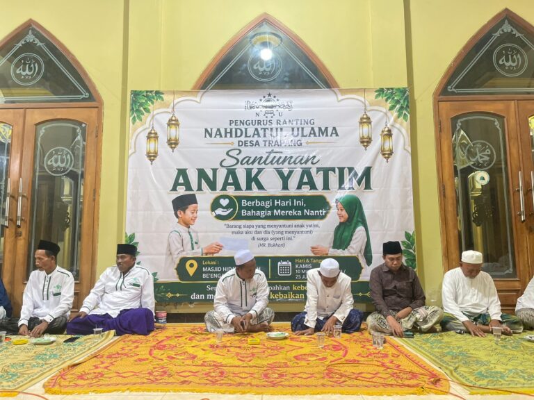 PRNU Trapang Gelar Santunan Anak Yatim, Wujud Kepedulian dan Kebersamaan Warga Nahdliyin