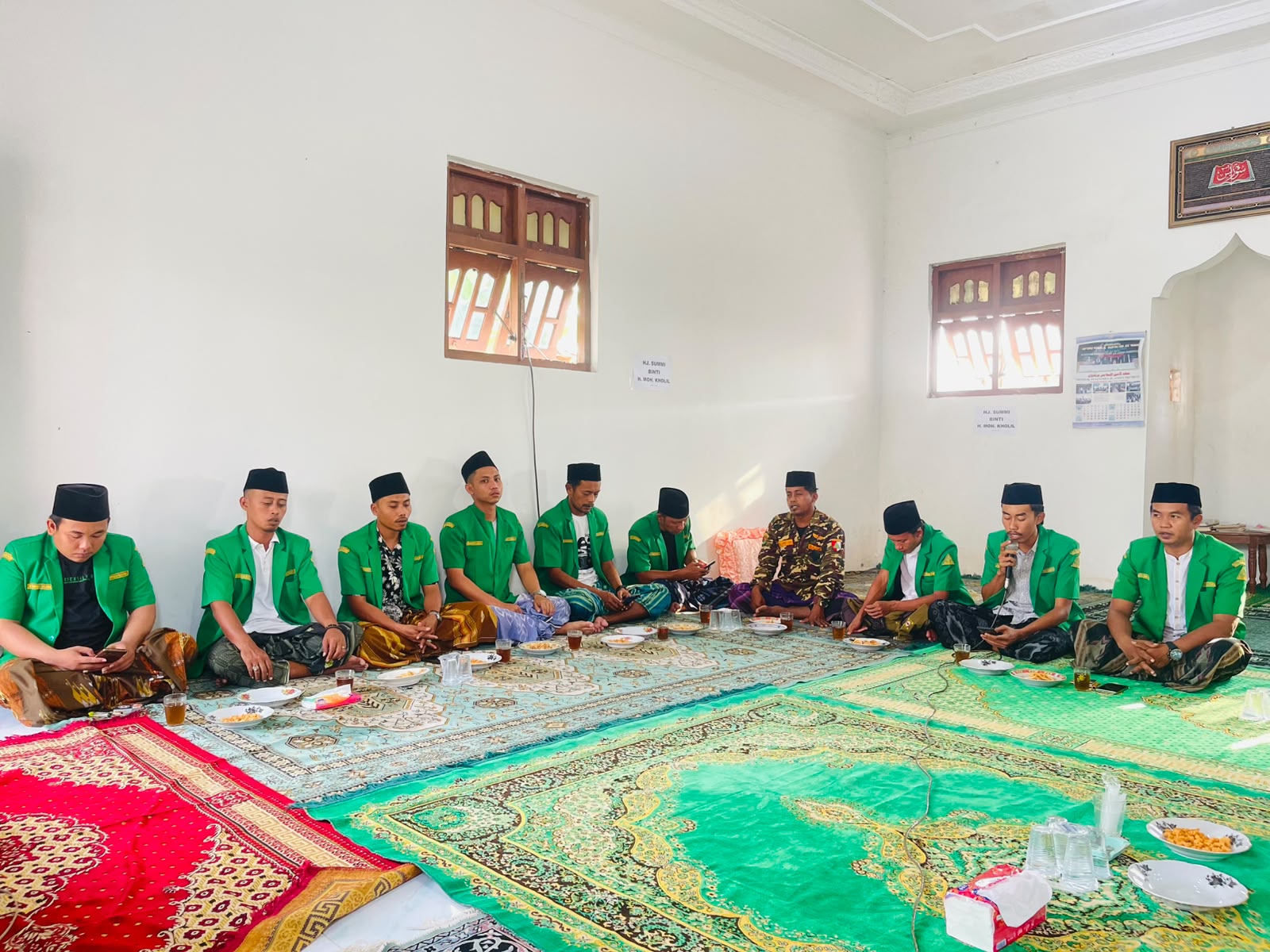 Merawat Ukhuwah dan Kepedulian, PR GP Ansor Trapang Gelar Bakti Sosial di Dusun Klompek