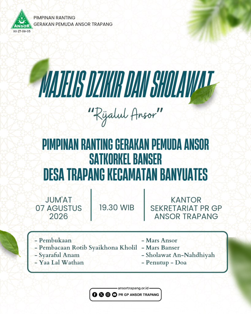 Majelis Dzikir & Sholawat Rijalul Ansor
