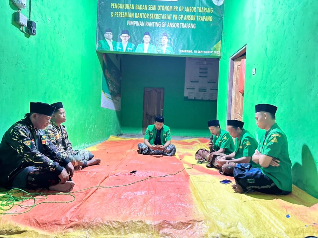 Rijalul Ansor Trapang Istiqomahkan Majelis Dzikir dan Sholawat sebagai Ruang Silaturahmi Kader