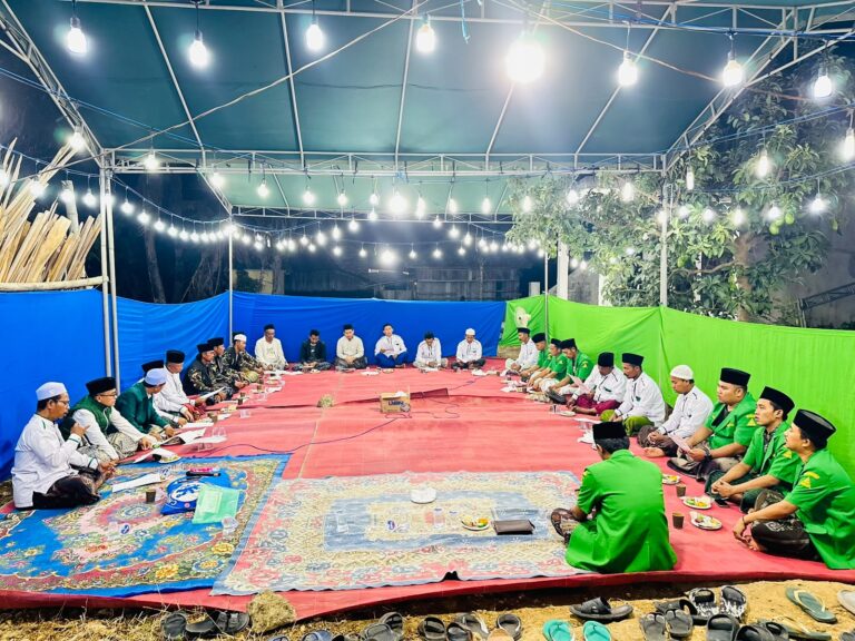 Lailatul Ijtima’ PRNU Trapang, Merawat Amaliyah Aswaja dan Mempererat Silaturahmi Warga Nahdliyin